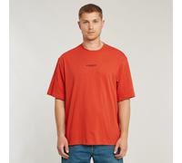 G-Star Men's Center Chest Boxy T-Shirt, Red (lt antic red D24780-C336-B439), XL