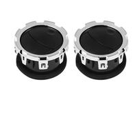 Center Console Air Vent 2/4pcs AC Heater Air Duct Vent Air Conditioning Outlet For F250 F350 F450 F550 For Super Duty DC3Z19893BA 8C3Z19893BA(2pcs Black Chrome)