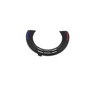 Center Console Air Vent Car Rear Air Conditioning AC Switch Buttons Cover Panel Trim For BMW 5 6 7 X5 X6 Series F10 F11 F06 F07 F01 F02 F15(Circle B-Left)