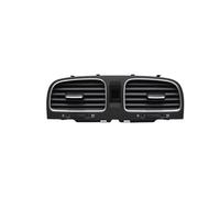 Center Console Air Vent Compatible With VW For Golf 6 MK6 2009 2010 2011 2012 2013 Black Front Panel Console Vents Dash Louver Air Conditioner Vent Outlet