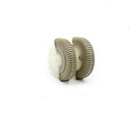Center Console Air Vent For Mercedes For Benz E Class W211 E200 E230 E300 E350 Rear Center Air Conditioning Vent Outlet Grille Cover Trim AC Rolling Wheels(Light Beige-Wheels)