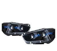 Center Console Armrest 2 PCS For X1 F48 F49 2016-2021 Car Front Lamps 12V H7 LED DRL Hella Xenon Len Hella Hid Novelty Headlight Accessories(Xenon)