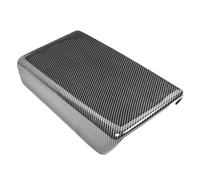 Center Console Armrest Box Cover For Tesla For Model 3 Y For Highland For Launch For Juniper Car Armrest Box(Bright carbon)