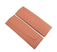 Center Console Armrest Box Cover Pad Leather Anti-Scratch Armrest Cushion For Mercedes For Benz C GLC Class W206 X254(B2 brown,GLC 2023-2024)
