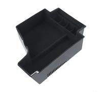 Center Console Armrest Box Storage Tray Holder for Volvo XC60, S60, XC90, S90, V90 2015-2024 Black Flocking Interior