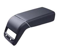 Center Console Armrest Cover For Model Y 2020-2024 For Model 3 2017-2023 Car Center Console Armrest Box Cover Rear Air Condition Vent Outlet Cover Trim(2pcs Set)