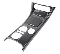 Center Console Armrest For Benz For CLA C117 For GLA X156 2014-2019 Car Water Cup Storage Panel Trim Central Control Decoration Sticker(Carbon fiber pattern)