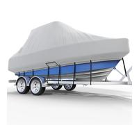 Center Console Boat Cover 28-30ft, Trailerable T-Top/Hard-Top Boat Cover, Heavy Duty Marine Grade Oxford Waterproof Boat Covers