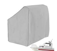 Center Console Boat Cover - 600D Marine Waterproof Polyester, Heavy Duty Canvas Protector | Fits Most Brands up to 45"H x 40"W x 46"W, for