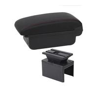 Center Console Box For A&dui A1 Car Storage Box Accessories Armrest Center Interior USB Charging(A1 Red Line No Usb)
