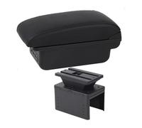 Center Console Box For A&dui A1 Car Storage Box Accessories Armrest Center Interior USB Charging(B2 Black Line 3usb)