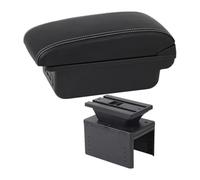 Center Console Box For A&dui A1 Car Storage Box Accessories Armrest Center Interior USB Charging(B3 White Line 3usb)