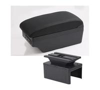 Center Console Box For A&dui A1 Car Storage Box Accessories Armrest Center Interior USB Charging(C2 Black Line 7usb)