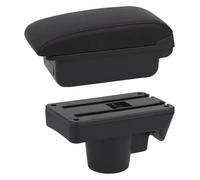 Center Console Box For Astra H 2011 2012 2013 2014 2015-2022 Armrest Box Car Central Console Hand Arm Rest Storage Box(B1 Red Line)