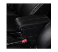Center Console Box For Fiat 500 Armrest Box Retrofit Parts Center Console Special Storage Space Car Elbow Rest With USB Cup Holder(B-black Black Line)