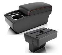 Center Console Box For Peugeot 307 I 2001 2002 2003 2004 2005 2006 2007 2008 Car Armrest Box Storage Box Interior(A1 Black Red No Usb)