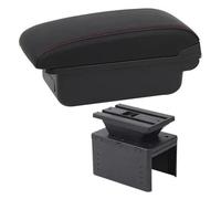 Center Console Box For TT Car Armrest Interior Parts Special Center Storage Box USB Armrest Coupe(A1 Red Line No Usb)