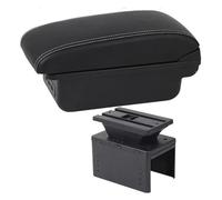 Center Console Box For TT Car Armrest Interior Parts Special Center Storage Box USB Armrest Coupe(B3 White Line 3usb)