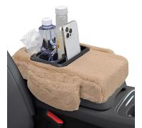 Center Console Cover- Arm Rest Cover For Car, Plush Cushion Decor | Armrest Protector | For Car Interior Truck Automobile SUV Center Console Winter Warm(36x19x7cm/14.17x7.48x2.76 Inches)