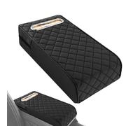 Center Console Cover | Cushion with Waterproof Raised | Car Armrest Box Protector Mat - for Tissues Truck SUV Camper Van and Automotive Vehicle