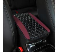 Center console cover, for Subaru Ascent 2018-2022, Center Console Arm Rest Cover Protector Cushion Comfortable Waterproof Interior Accessories(E/Wine Red)