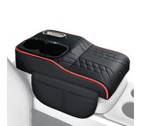 Center Console Cover Padding - Multifunctional Organizer with Padded Cup Holder Storage Area Non-slip Design Protects Interior Improves the Common