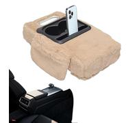 Center Console Cover,Plush Cushion Decor,Armrest Rest Pad - for Car Interior Truck Automobile SUV Center Console Winter Warm
