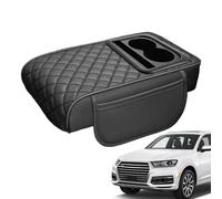 Center Console Cup Holder, Arm Rest Cover for Car,Multifunctional Comfortable Car Paint Cover with Cup Holder | Automotive Interior Trim Products for Road Trip, Passenger Side