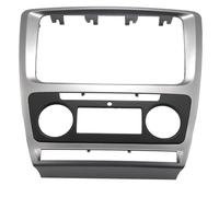 Center Console Cup Holder Compatible With Skoda For Octavia 2010 2011 2012 2013 1 Pcs Stereo Panel Mounting Installation Dash Kit Trim Frame Adapter