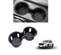 Center Console Cup Holder for 2023-2025 Honda Pilot/2024-2026 Passport Accessories Cup Holder Insert TPE Front Drink Holder Organizer for Pilot 2024 Interior Decoration Black