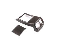 Center Console Cup Holder Panel Frame For Benz For A For CLA Class For W177 For C118 For A200 For A220 Rear Armrest Box Air Outlet Trim Cover Stickers(Oak Wood Grain)