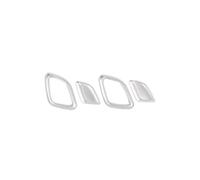 Center Console Cup Holder Panel Frame For BMW For X3 For X4 For G01 G02 2018-2021 Interior Stickers Seat Car Styling Headrest Buttons Sequins Decoration Cover Trim(2)