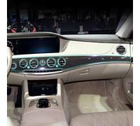 Center Console Dashboard Gear Shift Air Outlet Protective Film Sticker, for Mercedes Benz S Class Maybach S500 2013-2017 Assessor
