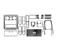 Center Console Decoration Compatible With For Bora For R32 For Gti 1999 2000 2001 2002 2003 2004 24Pcs Center Console Decorative Panels Accessories