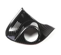 Center Console Decorative Cover Trim for Subaru for WRX 2022 2023 2024 2025 Car Engine One Start Stop Push Button Frame Cover Ignition Key Sticker Trim(Carbon Fiber)