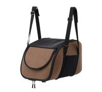 Center Console Dog Pram Seat - Ventilated Pet Travel Basket, Portable Cat Carrier | Comfortable Ride - Travel Accessories, Daily Commuting Vehicle Bag with Puppies, Taxi Driver Freedom Safety