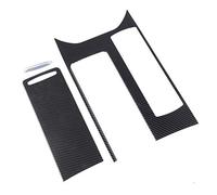 Center Console Gear Panel, 3pcs Carbon Fiber Style Center Console Gear Panel Trim Compatible with for Land for Rover for Range for Rover Sport 14-17