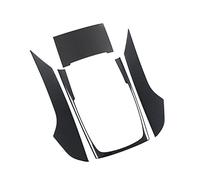 Center Console Gearshift Frame Decoration Sticker Trim For A&u-di A&6 C&7 2012-2018 Carbon Fiber Color Accessories Trim Interior (Size : High Carbon)