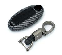 Center Console Interior For Qashqai For Rogue For Murano For Maxima For Altima For Sentra For Pathfinder 5 Button Remote Key Fob Shell Case Cover Holder Decoration