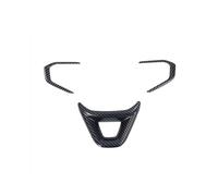Center Console Interior Trim For Seeker For Trax 2023 2024 Car Steering Wheel Cover Trim Decorative Interior Accessories ABS Carbon Fiber