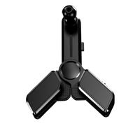 Center Console Navigation Screen Mount,Vehicle Screen Hinge Mount - Four-Direction Adjustment BracketAccessories for Navigation System Center Console Automobile