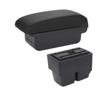 Center Console Organiser For Ford For Fiesta MK7 2009-2017 Car Armrest Box Storage Box Interior Details Accessories(B2 3USB)
