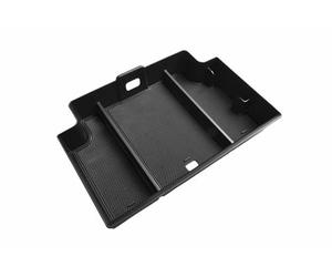 Center Console Organizer For Chevy For Silverado 1500 2024 For Sierra 2500HD 3500HD Armrest Storage PYPFQUMQGR(Black)