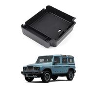 Center Console Organizer Tray for INEOS Grenadier 2020-2025 Accessories, Console Handrail Privacy Storage Box, Insert Center Console Armrest Box Divider Secondary Container Pallet, ABS (Black1)