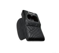 Center Console Pad 350x190mm Black Leather Center Console Pad(Black) | leather material, 350x190x80mm size, includes 2 cup holders, storage bag, scratch resistant