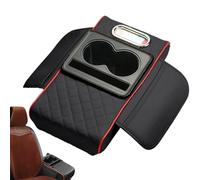 Center Console Pad - Armrest Box Cover, Car Armrest Cushion | Waterproof Console Protector with Cup Holder, Phone Stand, and Tissue Box Storage, Soft and durabel Armrest Cushion for Cars, SUVs, Trucks