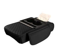 Center Console Pad, Car Centre Console Armrest Pad, Car Armrest Storage Box, Car Centre Console Storage Box, Car Armrest Cushion With Cup Holder, Armrest Storage Organizer Box Arm Rest, Black