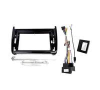 Center Console Radio Panel Frame For VW For Polo 2012-2017 Wiring Harness Adapter CAN Bus Decoder For 16 Pin 9" Android Multimedia Radio Panel Frame(40 Pin)