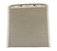 Center Console Sliding Cover for Volvo S80 2007-2014, XC70 2008-2014, V70 Direct Fit Plastic Part 39870905 Black(Beige)