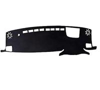 Center Console Sunshade Pad For Toyota For Highlander For XU70 For GSU75 2020-2023 Carpet Dashmat Pad Sunshade Cushion Car Anti-sun Dashboard Cover(All Black,With HUD,RHD)